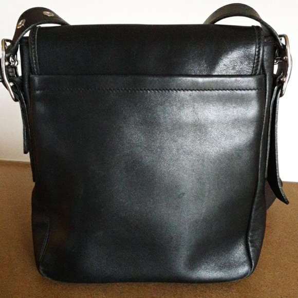Coach Vintage Legacy Black Bag, EUC - Picture 4 of 13